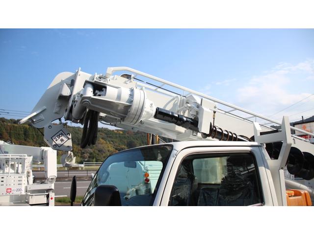 エルフトラック アイチ穴掘建駐車 D50A ターボ F6速 バックモニター オーガ350mm(11枚目)
