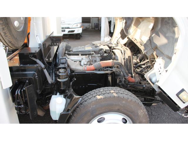 エルフトラック アイチ穴掘建駐車 D50A ターボ F6速 バックモニター オーガ350mm(15枚目)