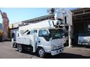 エルフトラック  アイチ高所作業車 SH15B 電工仕様 作業床高14.6Mスライド時15.1M インナーライナー 油圧旋回起伏ウインチ サブブーム ターボ ハイジャッキ 1レバー新品 中古車画像_2