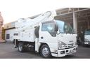 エルフトラック  タダノ高所作業車 AT110TTE 作業床高11M 1レバー 電工仕様 第3FRPブーム 運転席側ハシゴ台 助手席側スライド扉箱 サブBT新品交換済み バックモニター ETC 中古車画像_2