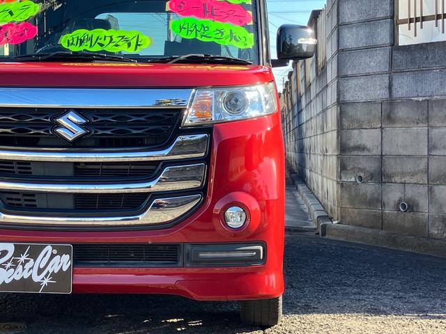 スペーシアカスタムＺ ベースグレード　両側電動スライドドア　ナビ　フルセグテレビ　バックカメラ　ＥＴＣ　シートヒーター　アイドリングストップ　デュアルカメラブレーキサポート　タイヤ４本新品（5枚目）