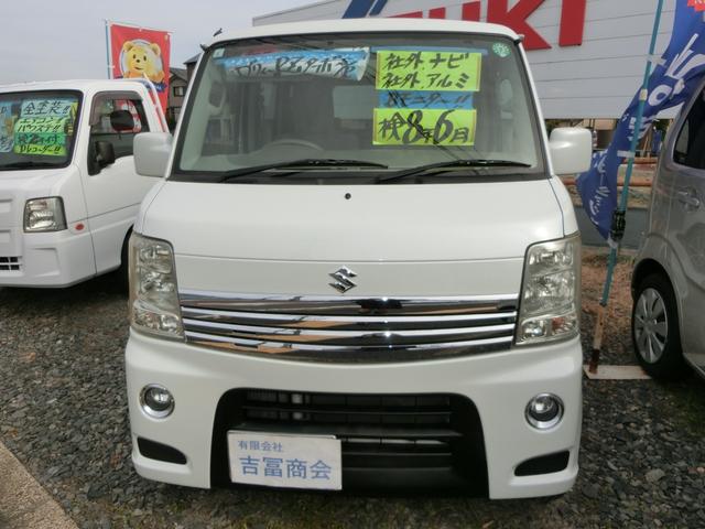 エブリイワゴン PZターボスペシャル ETC バックカメラ 両側電動スライドドア ナビ HID キーレスエントリー 電動格納ミラー AT 盗難防止システム ABS CD DVD再生 アルミホイール 衝突安全ボディ エアコン(13枚目)