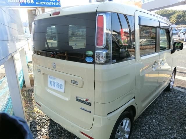 スペーシア ハイブリッドＸ　全周囲カメラ　両側電動スライドドア　ナビ　ＴＶ　クリアランスソナー　レーンアシスト　衝突被害軽減システム　オートライト　スマートキー　アイドリングストップ　電動格納ミラー　シートヒーター　ベンチシート（17枚目）