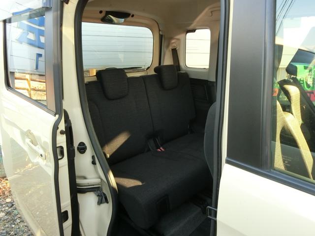 スペーシア ハイブリッドＸ　全周囲カメラ　両側電動スライドドア　ナビ　ＴＶ　クリアランスソナー　レーンアシスト　衝突被害軽減システム　オートライト　スマートキー　アイドリングストップ　電動格納ミラー　シートヒーター　ベンチシート（34枚目）