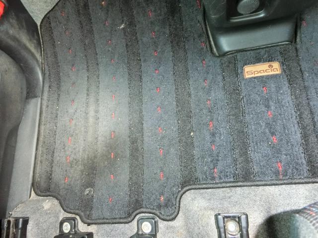 スペーシア ハイブリッドＸ　全周囲カメラ　両側電動スライドドア　ナビ　ＴＶ　クリアランスソナー　レーンアシスト　衝突被害軽減システム　オートライト　スマートキー　アイドリングストップ　電動格納ミラー　シートヒーター　ベンチシート（55枚目）