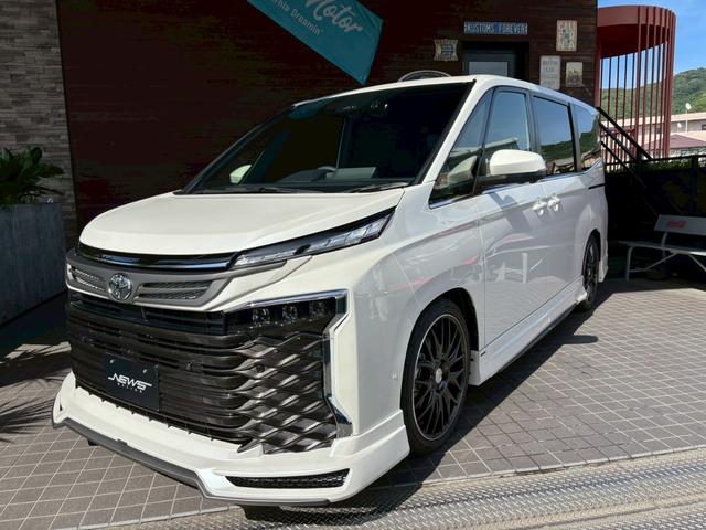 ヴォクシー Ｓ－Ｚ　ニューズデザインフルエアロ　１９インチホイール　アルパインデジタルインナーミラー　快適便利ＰＫＧ　ユニバーサルステップ　ＢＳＭ　１０．５インチディスプレイオーディオ（3枚目）