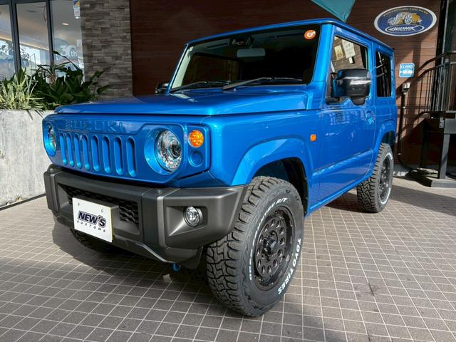 ジムニー ＸＣ　５ＭＴ　届出済未使用車　ボディ同色ＫＬＣフェイスグリルＳＪ　ニトロパワーマットブラック１６ＡＷ　バックカメラ　アルパインディスプレイオーディオ（49枚目）