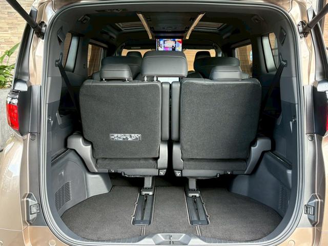 アルファードハイブリッド Ｚ　ワンオーナー　純正ナビＴＶ全方位カメラ　後席モニター　デジタルインナーミラー　左右独立ムーンルーフ　　ヴェルファイアハイブリッドＺプレミア用１９インチＡＷ　スペアタイヤ　アンビエントライト（29枚目）