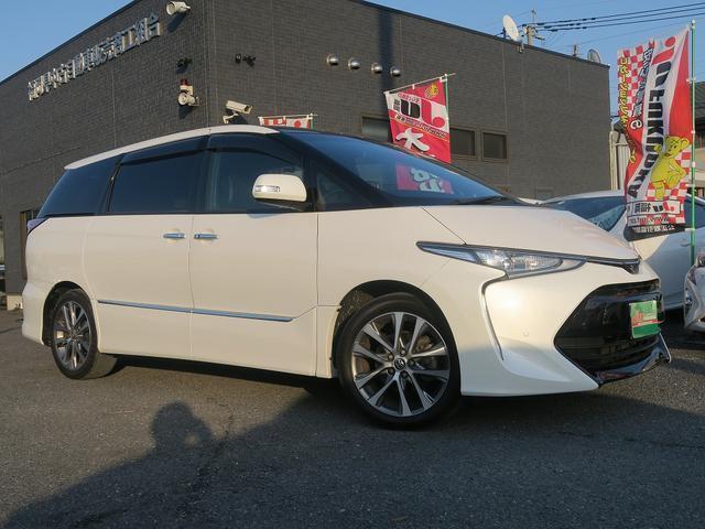 アエラス プレミアム 後期 1オーナー 後席モニター プリクラッシュ レーンキープ オートハイビーム クルーズコントロール クリアランスソナー 黒ハーフレザーシート パワーシート ウォークスルー 地デジナビ 100V電源(13枚目)