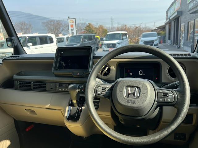 Ｎ－ＢＯＸジョイ ベースグレード　１オーナー車　シートヒーター　アイドリングストップ　プッシュスタート　スマートキー２本　両側スライドドア　クリアランスソナー　バックカメラ　オートハイビーム　電動格納ミラー　禁煙車　点検記録簿（8枚目）