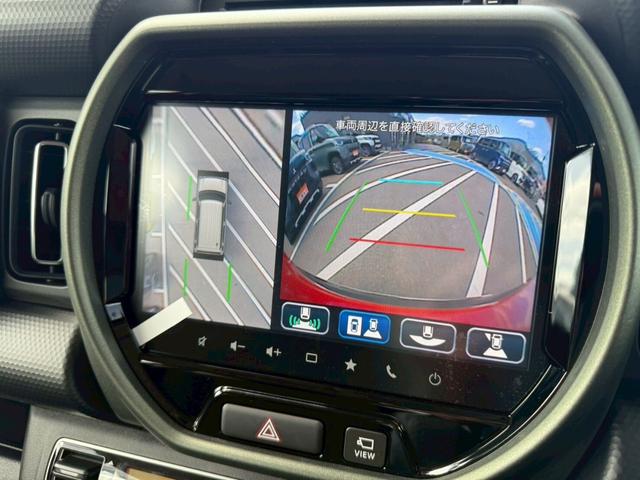 ハスラー タフワイルドターボ　１オ－ナ－全周囲カメラメ－カ－ワイドナビ禁煙　クロスオーバー　１オ－ナ－車禁煙スマートキー　アダプティブクルーズコントロール　レーンアシスト　クリアランスソナー　衝突被害軽減　オートマチックハイビーム（7枚目）