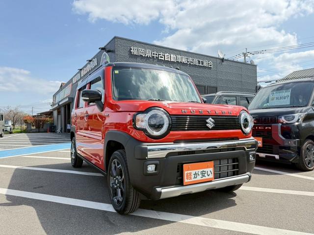 ハスラー タフワイルドターボ　１オ－ナ－全周囲カメラメ－カ－ワイドナビ禁煙　クロスオーバー　１オ－ナ－車禁煙スマートキー　アダプティブクルーズコントロール　レーンアシスト　クリアランスソナー　衝突被害軽減　オートマチックハイビーム（41枚目）