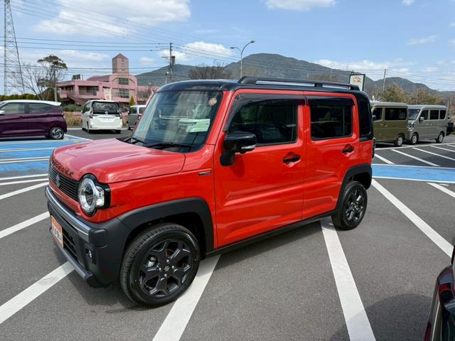 ハスラー タフワイルドターボ　１オ－ナ－全周囲カメラメ－カ－ワイドナビ禁煙　クロスオーバー　１オ－ナ－車禁煙スマートキー　アダプティブクルーズコントロール　レーンアシスト　クリアランスソナー　衝突被害軽減　オートマチックハイビーム（44枚目）