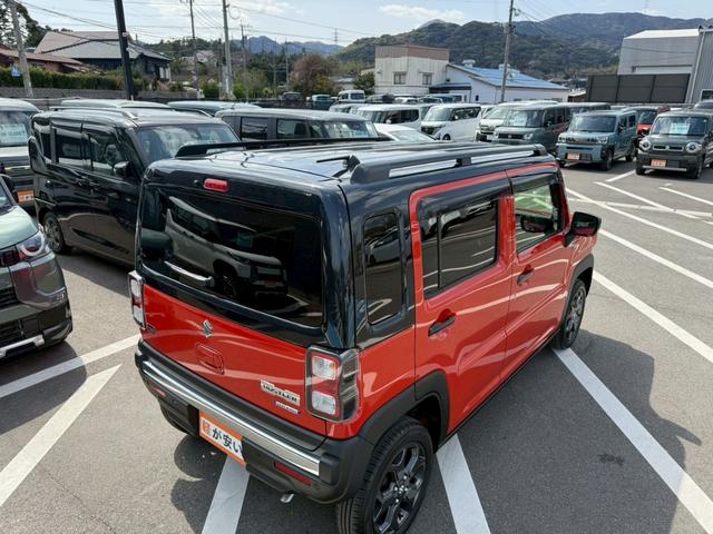 ハスラー タフワイルドターボ　１オ－ナ－全周囲カメラメ－カ－ワイドナビ禁煙　クロスオーバー　１オ－ナ－車禁煙スマートキー　アダプティブクルーズコントロール　レーンアシスト　クリアランスソナー　衝突被害軽減　オートマチックハイビーム（45枚目）