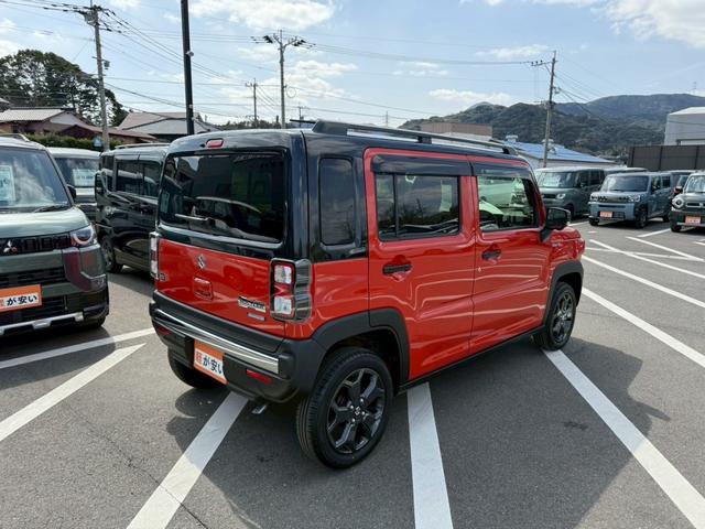 ハスラー タフワイルドターボ　１オ－ナ－全周囲カメラメ－カ－ワイドナビ禁煙　クロスオーバー　１オ－ナ－車禁煙スマートキー　アダプティブクルーズコントロール　レーンアシスト　クリアランスソナー　衝突被害軽減　オートマチックハイビーム（46枚目）