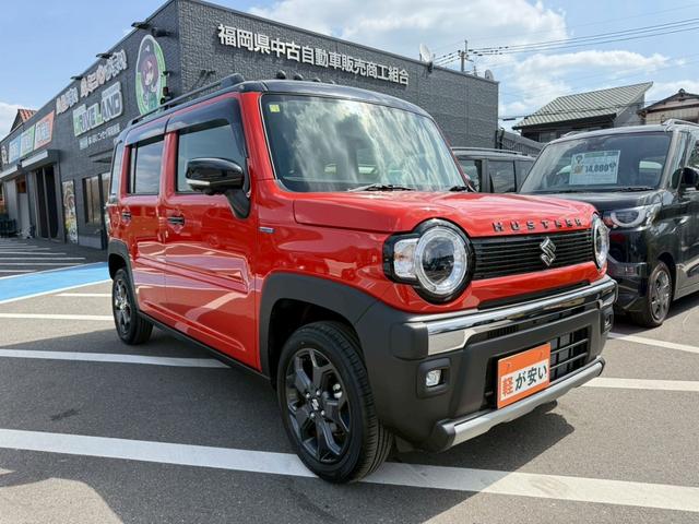 ハスラー タフワイルドターボ　１オ－ナ－全周囲カメラメ－カ－ワイドナビ禁煙　クロスオーバー　１オ－ナ－車禁煙スマートキー　アダプティブクルーズコントロール　レーンアシスト　クリアランスソナー　衝突被害軽減　オートマチックハイビーム（49枚目）