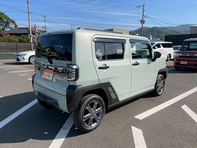 タフト Ｇ　ダーククロムベンチャー　Ｇクロムベンチャー　ｅｃｏＩＤＬＥ非装着車　１オ－ナ－　車禁煙　ＬＥＤライト　バックカメラ　オートマチックハイビーム　スマートキー　プッシュスタート　シートヒーター　サンルーフ（3枚目）
