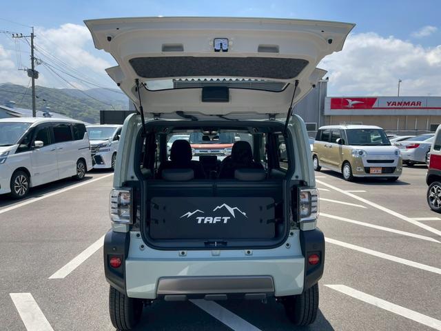 タフト Ｇ　ダーククロムベンチャー　Ｇクロムベンチャー　ｅｃｏＩＤＬＥ非装着車　１オ－ナ－　車禁煙　ＬＥＤライト　バックカメラ　オートマチックハイビーム　スマートキー　プッシュスタート　シートヒーター　サンルーフ（45枚目）