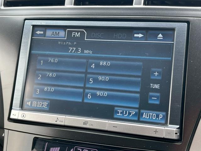 プリウスアルファ Ｇ　純正ナビ　フルセグＴＶ　スマ－トキ－　定期点検記録簿　禁煙車　ＬＥＤヘッドランプ　ステアリングリモコン　本革巻ステアリング　社外アルミ１７インチ　オートライト　オートマチックハイビーム　盗難防止（30枚目）