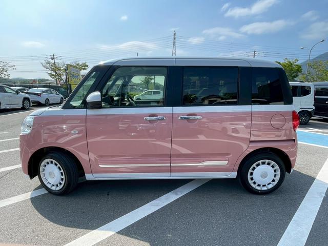 ムーヴキャンバス ストライプスＧ　スマートアシスト　禁煙車両　　電動パーキングブレーキ　ＬＥＤヘッドランプ　両側電動オートスライドドア　ホッとカップホルダー　シートヒーター　衝突軽減ブレーキ　スマートキー（29枚目）