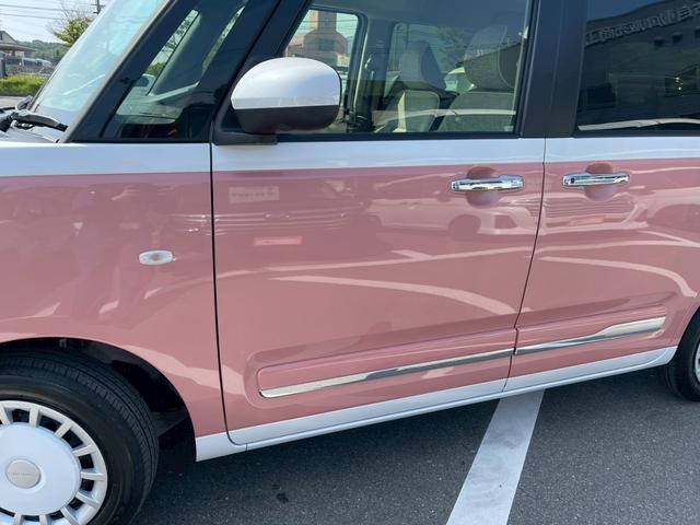 ムーヴキャンバス ストライプスＧ　スマートアシスト　禁煙車両　　電動パーキングブレーキ　ＬＥＤヘッドランプ　両側電動オートスライドドア　ホッとカップホルダー　シートヒーター　衝突軽減ブレーキ　スマートキー（53枚目）