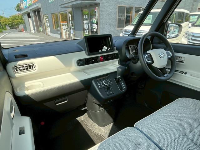 ムーヴキャンバス ストライプスＧ　スマートアシスト　禁煙車両　　電動パーキングブレーキ　ＬＥＤヘッドランプ　両側電動オートスライドドア　ホッとカップホルダー　シートヒーター　衝突軽減ブレーキ　スマートキー（70枚目）