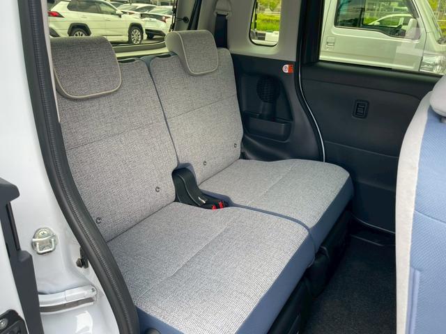 ムーヴキャンバス ストライプスＧ　スマートアシスト　禁煙車両　オートクルーズコントロール　電動パーキングブレーキ　ＬＥＤヘッドランプ　両側電動オートスライドドア　ホッとカップホルダー　シートヒーター　衝突軽減ブレーキ　スマートキー（14枚目）