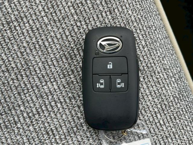 ムーヴキャンバス ストライプスＧ　スマートアシスト　禁煙車両　オートクルーズコントロール　電動パーキングブレーキ　ＬＥＤヘッドランプ　両側電動オートスライドドア　ホッとカップホルダー　シートヒーター　衝突軽減ブレーキ　スマートキー（15枚目）