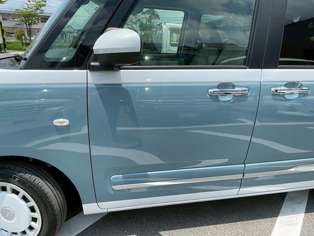 ムーヴキャンバス ストライプスＧ　スマートアシスト　禁煙車両　オートクルーズコントロール　電動パーキングブレーキ　ＬＥＤヘッドランプ　両側電動オートスライドドア　ホッとカップホルダー　シートヒーター　衝突軽減ブレーキ　スマートキー（54枚目）