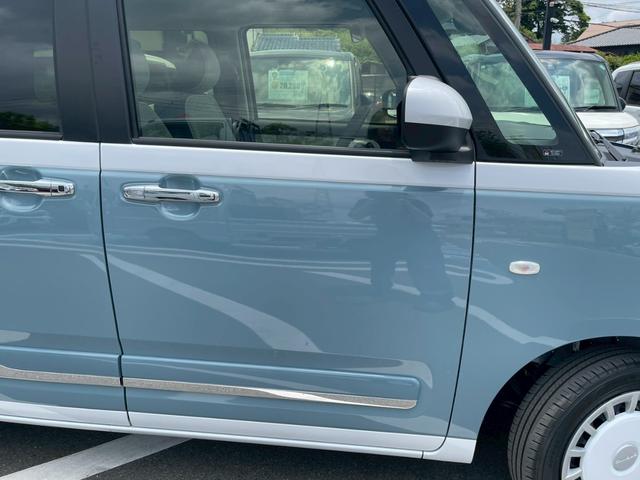 ムーヴキャンバス ストライプスＧ　スマートアシスト　禁煙車両　オートクルーズコントロール　電動パーキングブレーキ　ＬＥＤヘッドランプ　両側電動オートスライドドア　ホッとカップホルダー　シートヒーター　衝突軽減ブレーキ　スマートキー（57枚目）