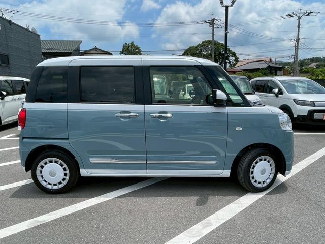 ムーヴキャンバス ストライプスＧ　スマートアシスト　禁煙車両　オートクルーズコントロール　電動パーキングブレーキ　ＬＥＤヘッドランプ　両側電動オートスライドドア　ホッとカップホルダー　シートヒーター　衝突軽減ブレーキ　スマートキー（65枚目）