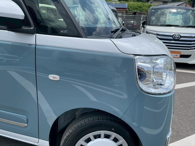 ムーヴキャンバス ストライプスＧ　スマートアシスト　禁煙車両　オートクルーズコントロール　電動パーキングブレーキ　ＬＥＤヘッドランプ　両側電動オートスライドドア　ホッとカップホルダー　シートヒーター　衝突軽減ブレーキ　スマートキー（74枚目）