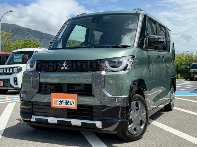 デリカミニ Ｇ　１オーナー　パワースライドドア　禁煙車　ＬＥＤヘッドランプ　シートヒーター　オートマチックハイビーム　フォグランプ　バックカメラ　本革巻ステアリング　ハーフレザーシート（2枚目）