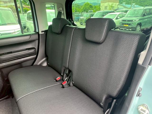 ハスラー タフワイルドターボ　禁煙車　スマートキー　レーダークルーズコントロール　レーンアシスト　衝突被害軽減システム　オートマチックハイビーム　シートヒーター　本革巻ステアリング　パドルシフト　１５インチ純正アルミホイール（25枚目）