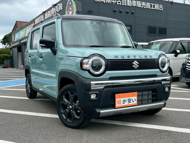ハスラー タフワイルドターボ　禁煙車　スマートキー　レーダークルーズコントロール　レーンアシスト　衝突被害軽減システム　オートマチックハイビーム　シートヒーター　本革巻ステアリング　パドルシフト　１５インチ純正アルミホイール（31枚目）