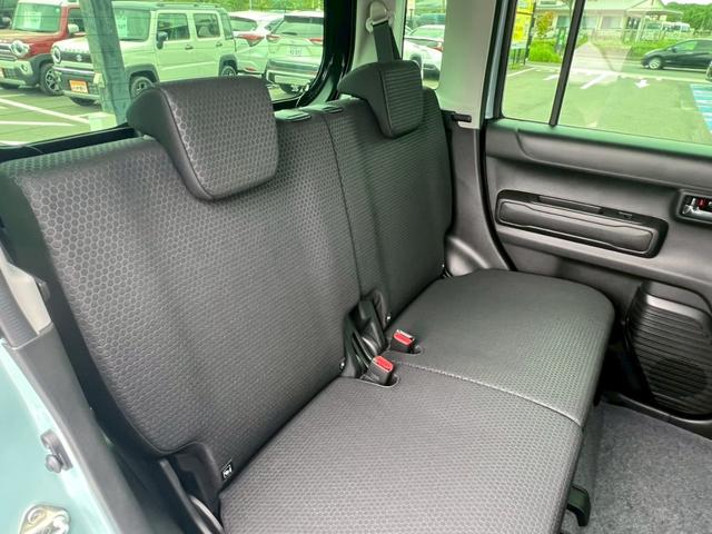 ハスラー タフワイルドターボ　禁煙車　スマートキー　レーダークルーズコントロール　レーンアシスト　衝突被害軽減システム　オートマチックハイビーム　シートヒーター　本革巻ステアリング　パドルシフト　１５インチ純正アルミホイール（55枚目）