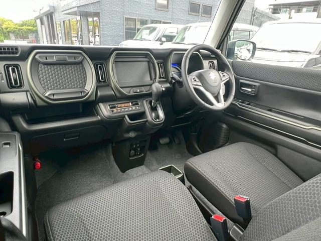 ハスラー タフワイルドターボ　禁煙車　スマートキー　レーダークルーズコントロール　レーンアシスト　衝突被害軽減システム　オートマチックハイビーム　シートヒーター　本革巻ステアリング　パドルシフト　１５インチ純正アルミホイール（62枚目）