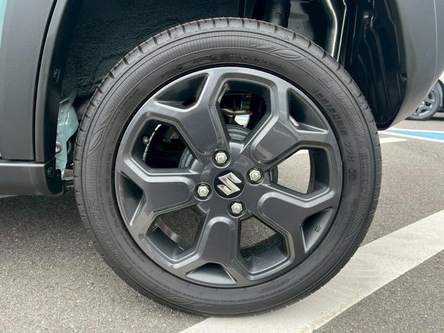 ハスラー タフワイルドターボ　禁煙車　スマートキー　レーダークルーズコントロール　レーンアシスト　衝突被害軽減システム　オートマチックハイビーム　シートヒーター　本革巻ステアリング　パドルシフト　１５インチ純正アルミホイール（63枚目）