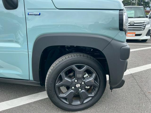 ハスラー タフワイルドターボ　禁煙車　スマートキー　レーダークルーズコントロール　レーンアシスト　衝突被害軽減システム　オートマチックハイビーム　シートヒーター　本革巻ステアリング　パドルシフト　１５インチ純正アルミホイール（72枚目）