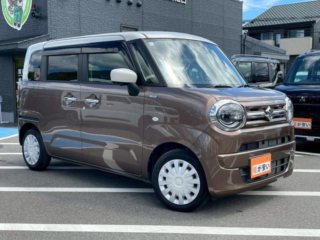 ワゴンＲスマイル ハイブリッドＳリミテッド　スズキセーフティサポート　両側電動スライドドア　純正ナビ　全周囲カメラ　プッシュスタート　ドライブレコーダー　ＥＴＣ　ＬＥＤヘッドランプ　禁煙車　点検記録簿　電動格納ミラー　オートライト（2枚目）