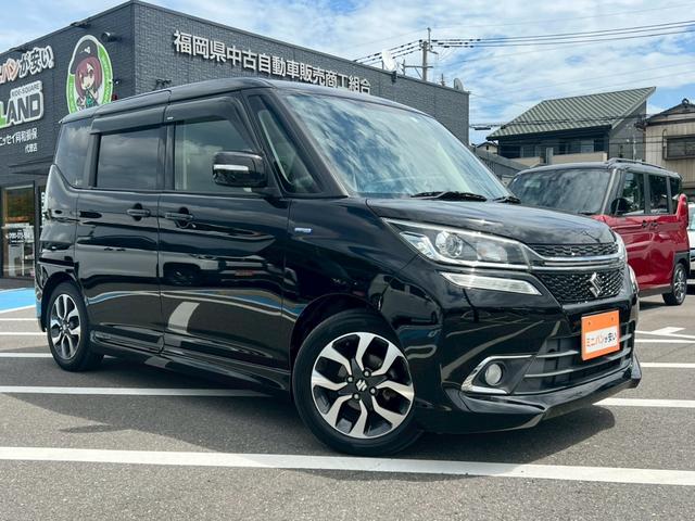 ソリオバンディット ハイブリッドＭＶ　アイドリングストップ　ＥＴＣ　ナビ　ＬＥＤヘッドランプ　純正アルミホイール　両側スライドドア　片側電動　運転席シートヒーター　アダプティブクルーズコントロール　禁煙車　定期点検記録簿　フォグランプ（35枚目）