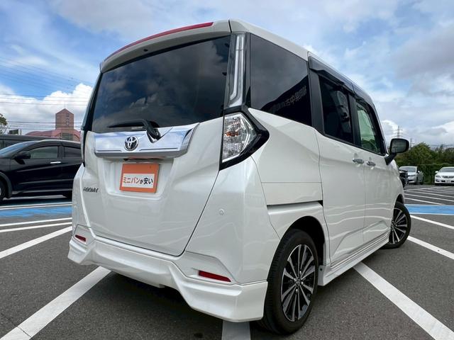 ルーミー カスタムＧ－Ｔ　スマートアシスト　ディスプレイオーディオ　ＥＴＣ２．０　前後ドラレコ　純正１５インチアルミホイール　両側電動スライドドア　ＧＲエアロ　バックカメラ　　ＬＥＤヘッドランプ　フロントフォグランプ（3枚目）