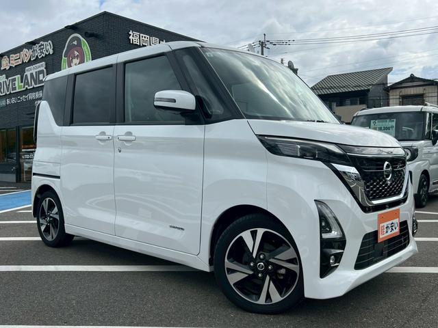 ルークス ハイウェイスター　Ｇターボプロパイロットエディション　両側電動スライドドア　リアサーキュレーター　アダプティブクルーズコントロール　全周囲カメラ　オートライト　オートマチックハイビーム　ＬＥＤヘッドランプ　フロントフォグランプ　禁煙車　ターボ（3枚目）