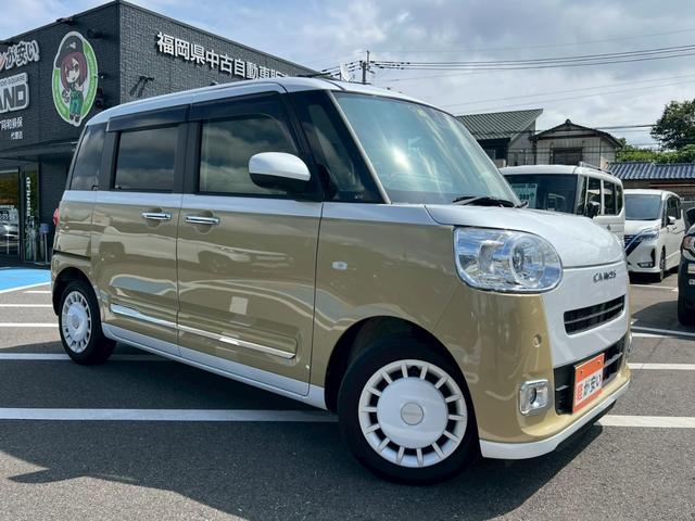 ムーヴキャンバス ストライプスＧターボ　全周囲カメラ　前後ドラレコ　ＥＴＣ　禁煙車　ワンオーナー　シートヒーター　ＬＥＤヘッドランプ　フロントフォグランプ　ベンチシート　フルフラットシート　両側電動スライドドア　ドアバイザー付　Ｄオーディオ（24枚目）