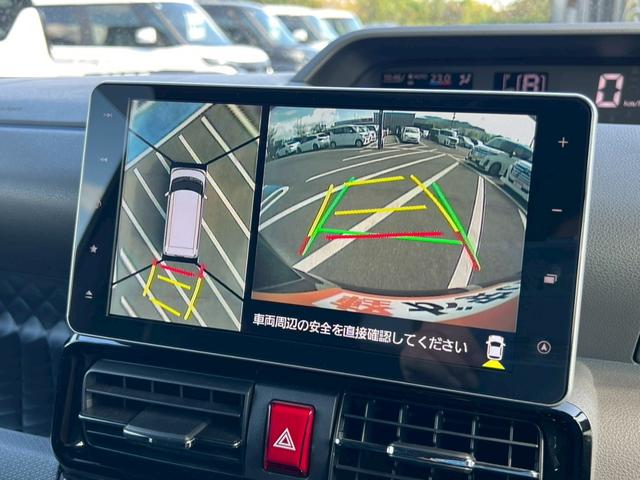 タント カスタムＲＳセレクション　９インチナビ　エンジンスターター　全周囲カメラ　ドライブレコーダー　ＥＴＣ　オートライト　両側電動スライドドア　クルーズコントロール　サイドバイザー　定期点検記録簿　純正１５インチＡＷ（4枚目）