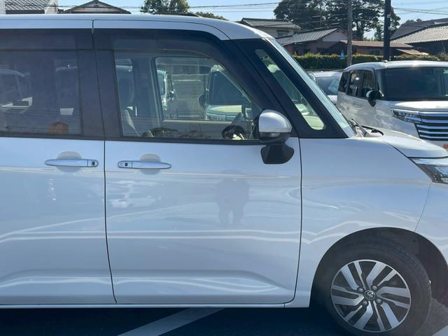 ルーミー カスタムＧ　禁煙　障害物センサー　ワンオーナー　両側電動スライドドア　バックカメラ　純正ナビ　フルセグＴＶ　ＥＴＣ　レーダークルーズコントロール　スマートキー　フラットシート　純正アルミホイール　ドアバイザー（55枚目）