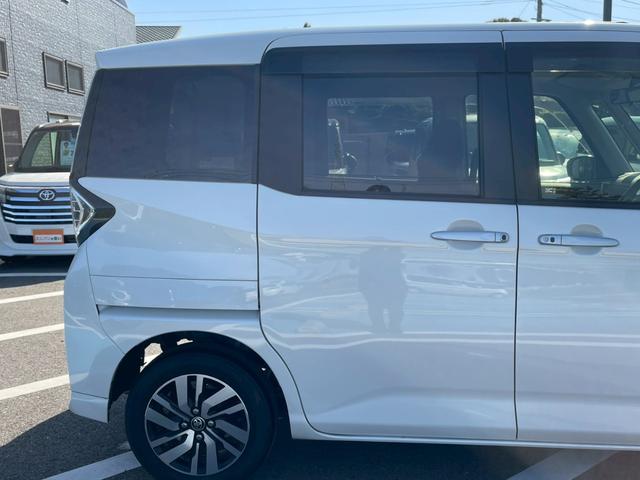 ルーミー カスタムＧ　禁煙　障害物センサー　ワンオーナー　両側電動スライドドア　バックカメラ　純正ナビ　フルセグＴＶ　ＥＴＣ　レーダークルーズコントロール　スマートキー　フラットシート　純正アルミホイール　ドアバイザー（56枚目）