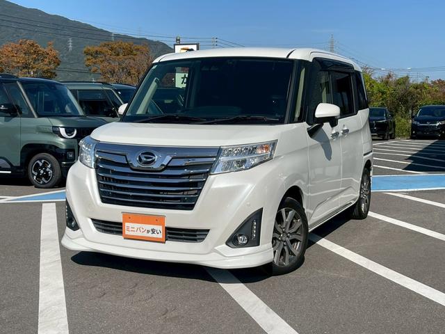 トール カスタムＧ　ターボ　ＳＡＩＩＩ　両側電動スライドドア　バックカメラ　レ－ダークルーズコントロール　衝突軽減ブレーキ　ＬＥＤヘッドランプ　オートハイビーム　禁煙車　純正１５インチアルミ　スマートキー　電動パーキングブレーキ（8枚目）