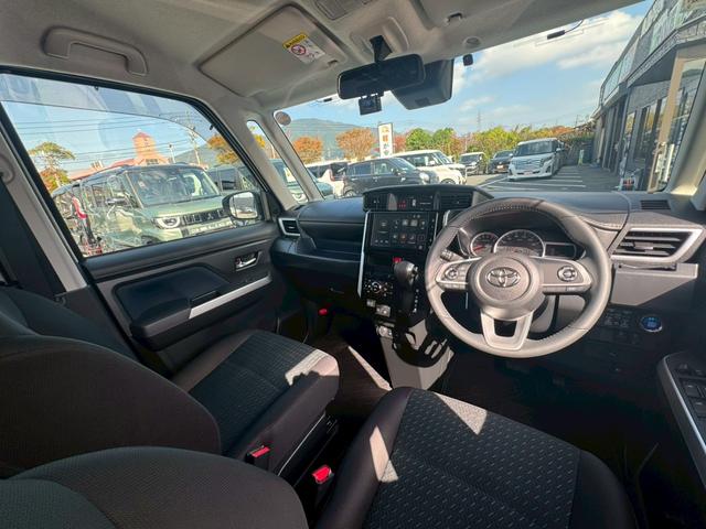 ルーミー カスタムG-T スマートアシスト ディスプレイオーディオ ETC2.0 前後ドラレコ 純正15インチアルミホイール 両側電動スライドドア GRエアロ バックカメラ LEDヘッドランプ フロントフォグランプ(12枚目)