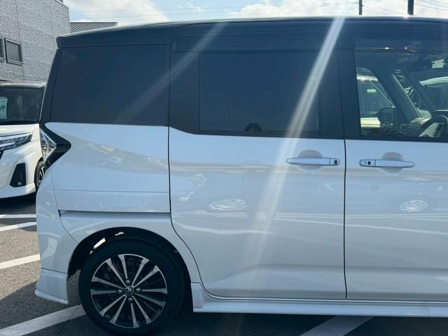 ルーミー カスタムG-T スマートアシスト ディスプレイオーディオ ETC2.0 前後ドラレコ 純正15インチアルミホイール 両側電動スライドドア GRエアロ バックカメラ LEDヘッドランプ フロントフォグランプ(35枚目)